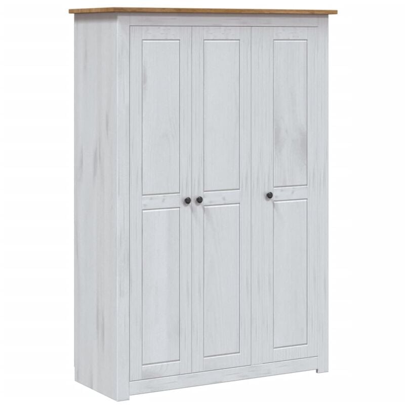 Armario de Madera Maciza de Pino Panamá Range Blanco 118x50x171,5 cm - Blanco - Vidaxl
Armario de Madera Maciza de Pino Panamá Range Blanco 118x50x171,5 cm - Blanco - Vidaxl