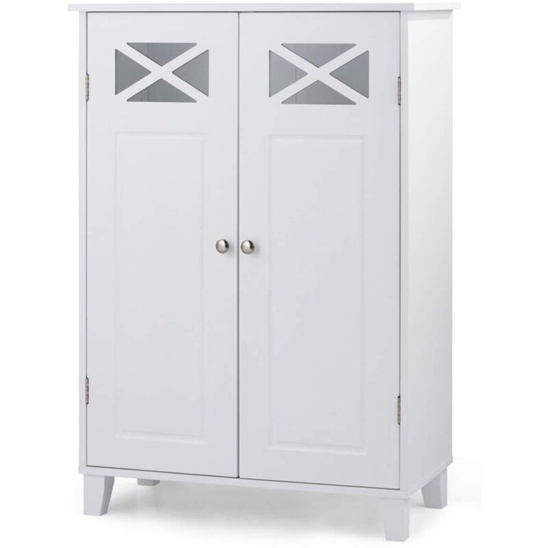 Armario de Baño Suelo con Estantes y Puerta Mueble de Baño de Pie Gabinete para Dormitorio Cocina Blanco
Armario de Baño Suelo con Estantes y Puerta Mueble de Baño de Pie Gabinete para Dormitorio Cocina Blanco