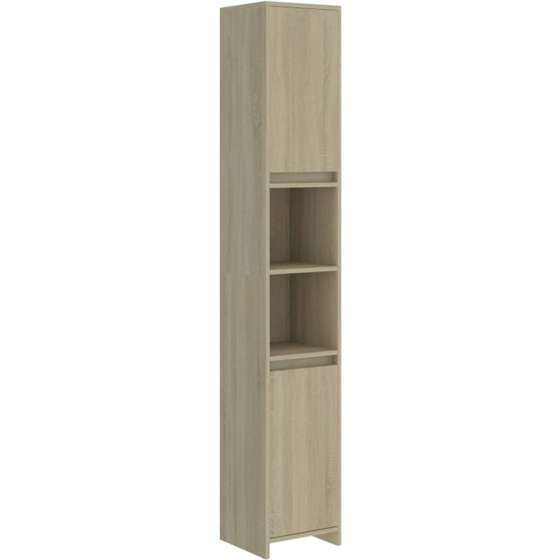 Armario de cuarto de baño aglomerado sonoma 30x30x183,5 cm - Marrón - Vidaxl
Armario de cuarto de baño aglomerado sonoma 30x30x183,5 cm - Marrón - Vidaxl