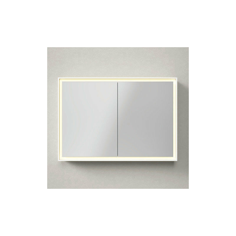 Armario de espejo Duravit L-Cube con iluminación LED, ancho 1000mm (para montar en la pared) - LC755200000
Armario de espejo Duravit L-Cube con iluminación LED, ancho 1000mm (para montar en la pared) - LC755200000