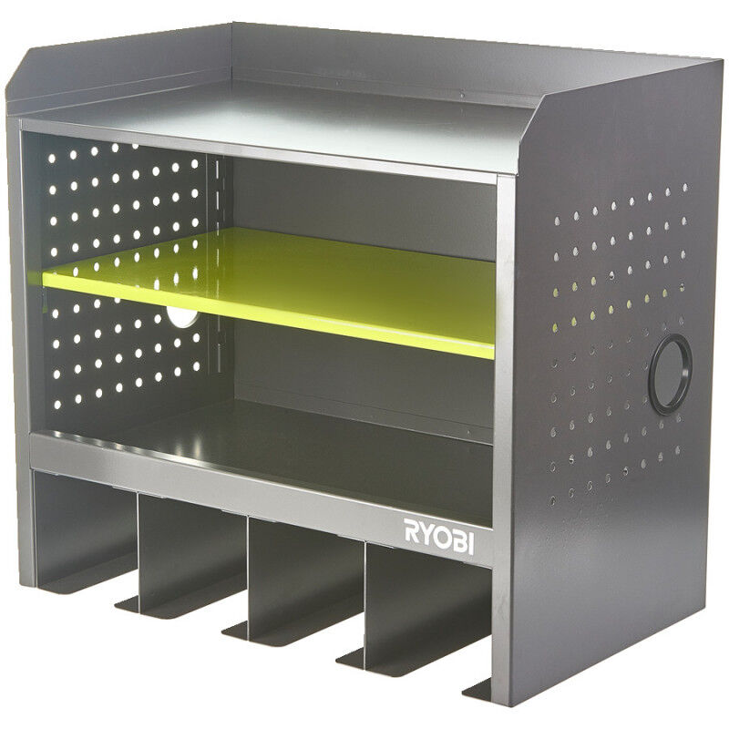 Ryobi - Estante de almacenamiento de pared 434x282x478 mm carga máxima 120 kg - RHWS-02
Ryobi - Estante de almacenamiento de pared 434x282x478 mm carga máxima 120 kg - RHWS-02