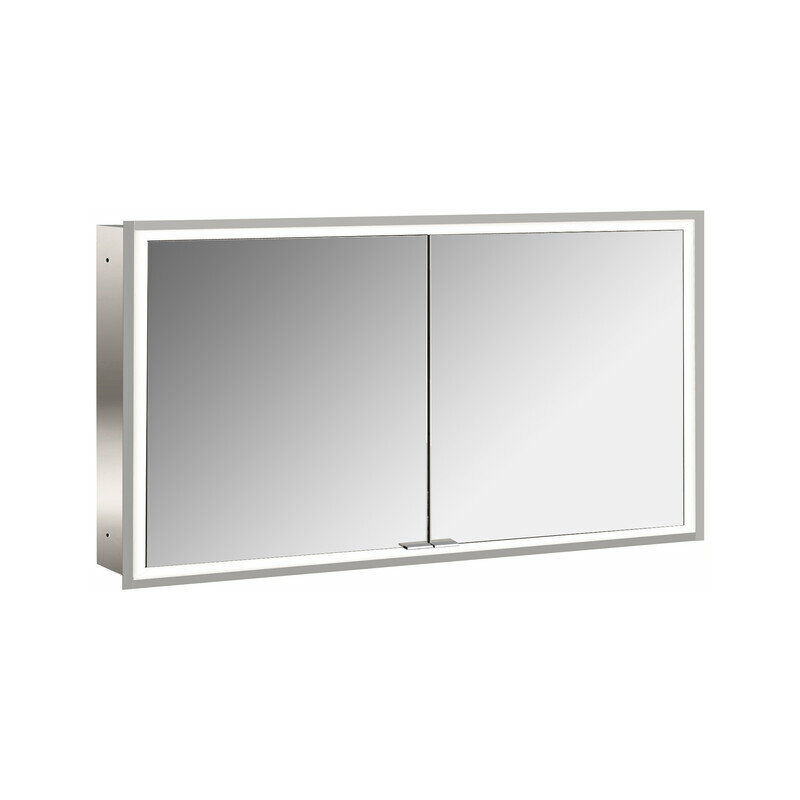 Armario emco asis prime con espejo, modelo empotrado, 2 puertas, con paquete de luces, 1300mm, cumplimiento: Panel trasero de cristal espejado
Armario emco asis prime con espejo, modelo empotrado, 2 puertas, con paquete de luces, 1300mm, cumplimiento: Panel trasero de cristal espejado