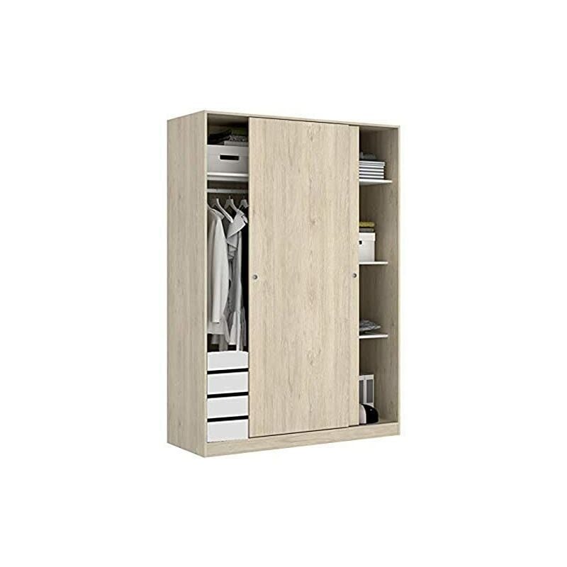 Armario Infantil Natural 120 con CAJONERA de 2 Puertas correderas con guías y Tiradores
Armario Infantil Natural 120 con CAJONERA de 2 Puertas correderas con guías y Tiradores