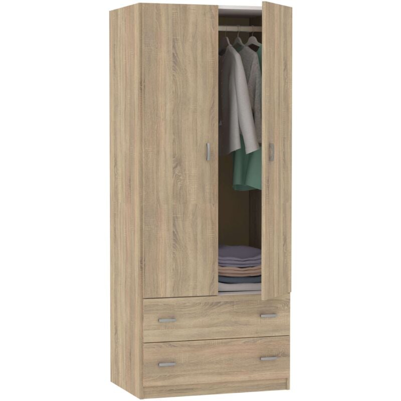 Armario ropero 2 Puertas 2 cajones habitación Juvenil Matrimonio Auxiliar Color Cambrian 180x74x50 cm
Armario ropero 2 Puertas 2 cajones habitación Juvenil Matrimonio Auxiliar Color Cambrian 180x74x50 cm