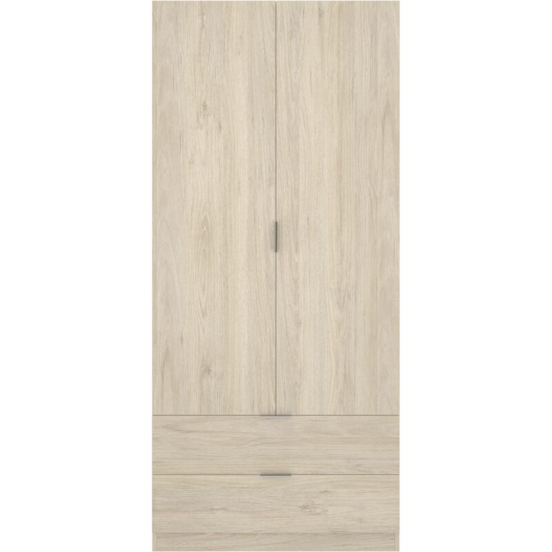 Armario 2 puertas 2 cajones varios colores a elegir 184 cm(alto)81 cm(ancho)52 cm(largo) Color NATURAL
Armario 2 puertas 2 cajones varios colores a elegir 184 cm(alto)81 cm(ancho)52 cm(largo) Color NATURAL