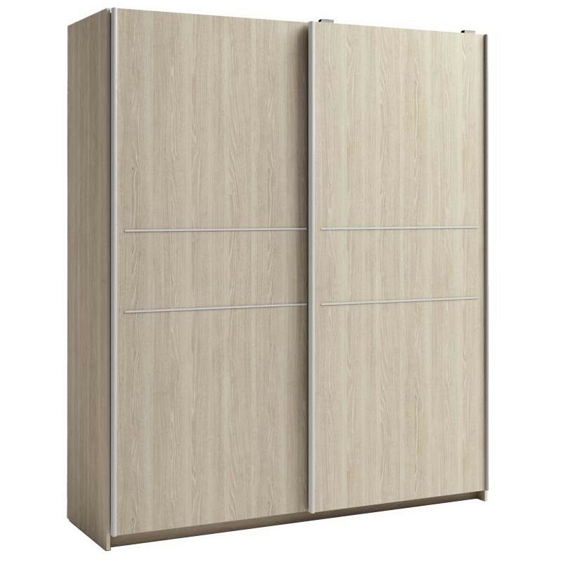 Armario ropero Grande 2 Puertas correderas Color Sable Efecto Madera 182x201x54 cm
Armario ropero Grande 2 Puertas correderas Color Sable Efecto Madera 182x201x54 cm