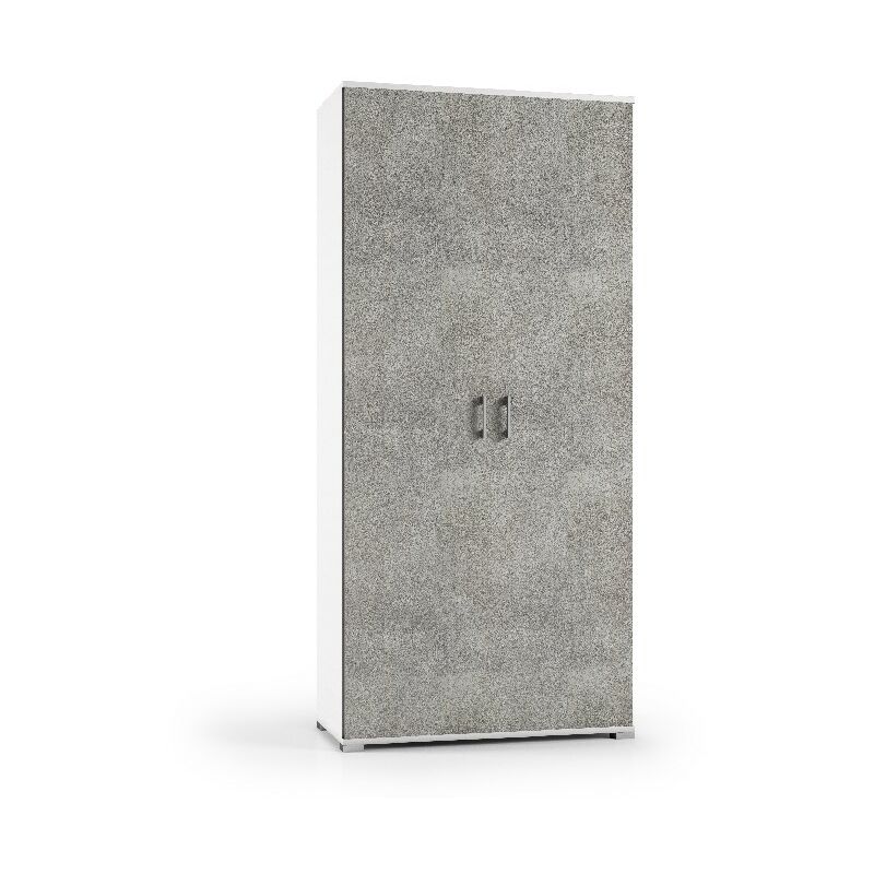 Armario Terra - 2 Puertas, 4 Estantes ajustables - Colgador de ropa, Ahorro de espacio - para Dormitorios, Vestibulo - Blanco en Tablero de
Armario Terra - 2 Puertas, 4 Estantes ajustables - Colgador de ropa, Ahorro de espacio - para Dormitorios, Vestibulo - Blanco en Tablero de