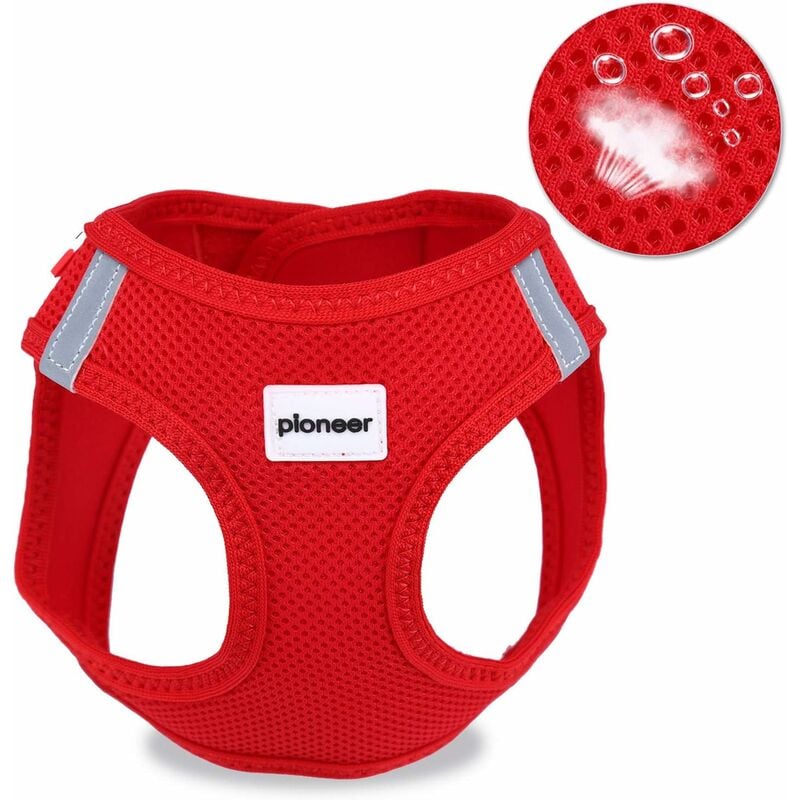 Arnés para gatos Chaqueta de malla reflectante para arnés para perros (L rojo) Suave y transpirable para cachorros, gatitos, mascotas pequeñas
Arnés para gatos Chaqueta de malla reflectante para arnés para perros (L rojo) Suave y transpirable para cachorros, gatitos, mascotas pequeñas