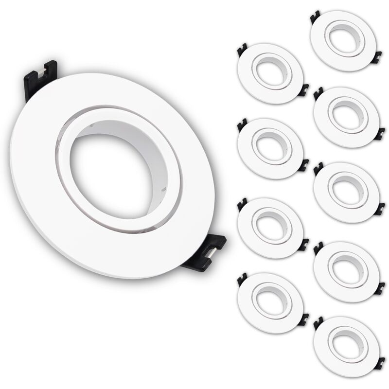 Led Atomant Sl - Aro de Aluminio circular para bombilla GU10/Dicroica basculante | Pack 10 Uds. - Pack 10 Uds.
Led Atomant Sl - Aro de Aluminio circular para bombilla GU10/Dicroica basculante | Pack 10 Uds. - Pack 10 Uds.