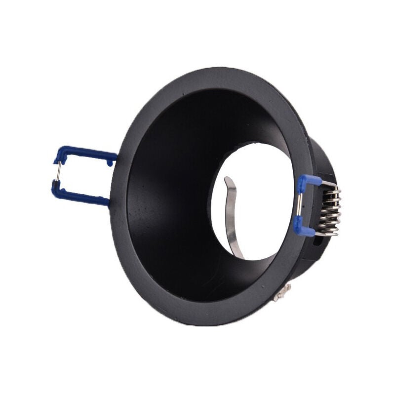 Cristalrecord - Aro empotrable de aluminio redondo negro modelo Living 81x41mm. (Cristal Record 01-076-01-008) 
Cristalrecord - Aro empotrable de aluminio redondo negro modelo Living 81x41mm. (Cristal Record 01-076-01-008)