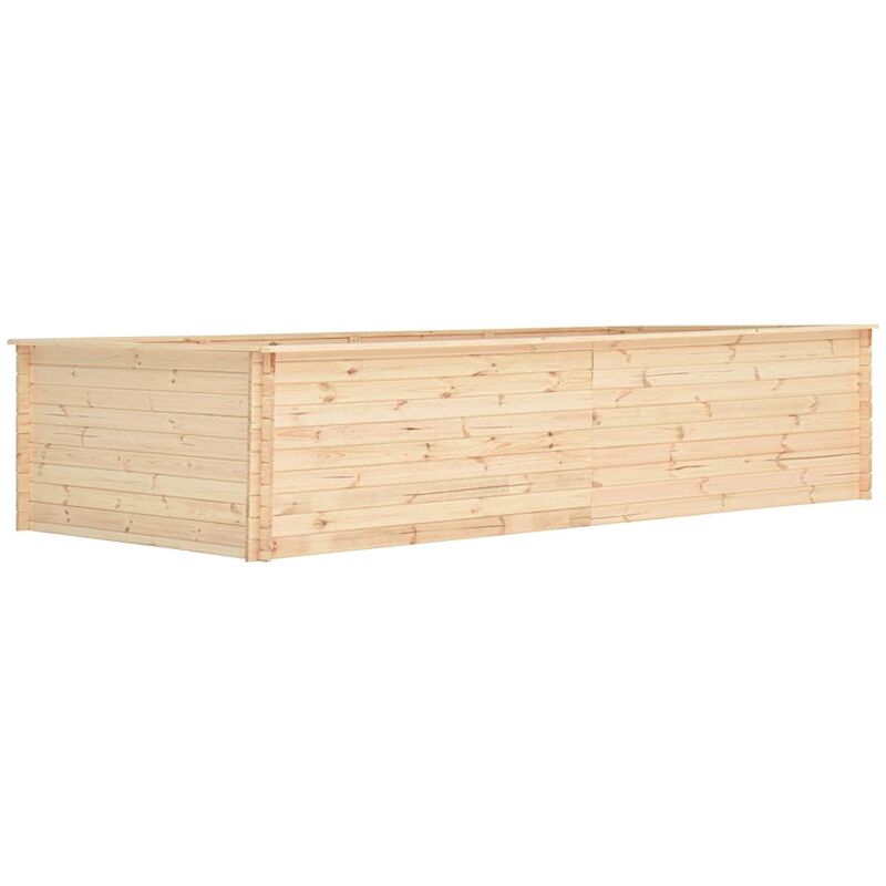 Arriate de madera de pino 19 mm 450x150x80,5 cm
Arriate de madera de pino 19 mm 450x150x80,5 cm