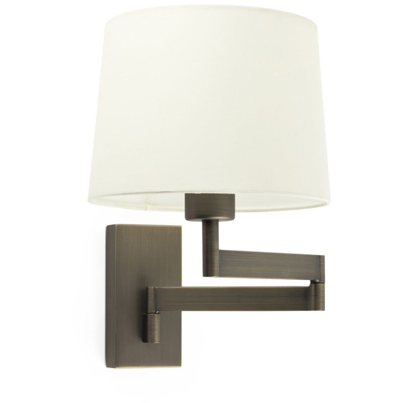 Faro Barcelona - ARTIS Aplique de pared con brazo articulado bronce/beige - BRONCE
Faro Barcelona - ARTIS Aplique de pared con brazo articulado bronce/beige - BRONCE