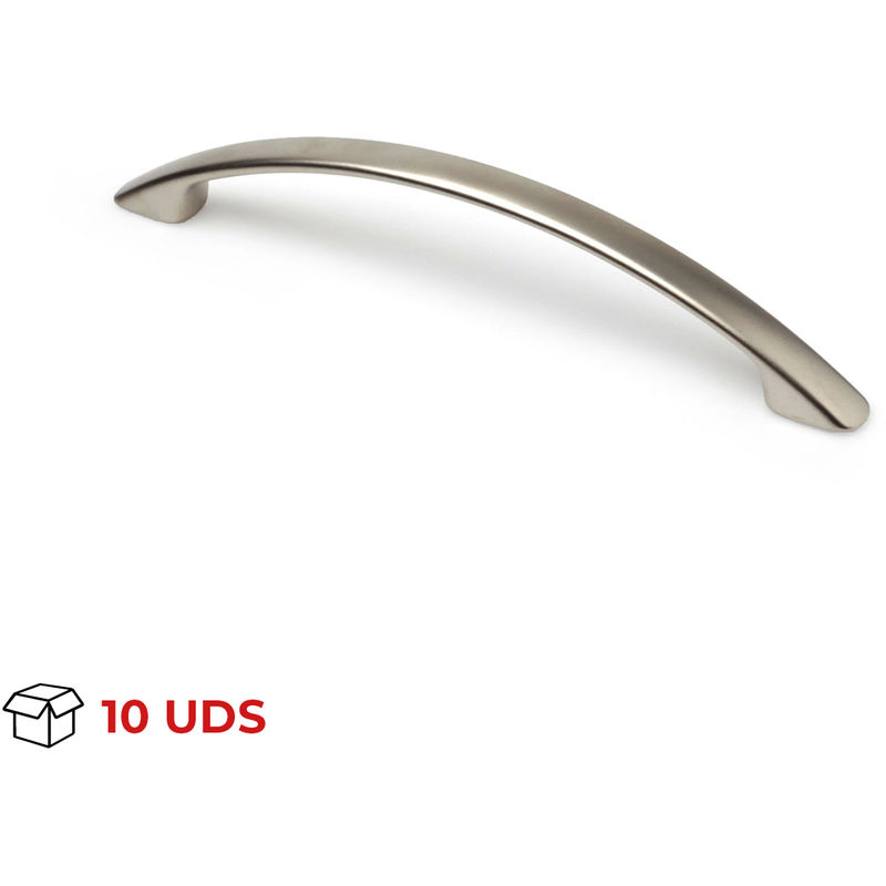 Tirador Asa Mueble | Estilo Contemporáneo | Fabricado en Zamak | Acabado en Níquel Bisú | Distancia Entrepuntos: 128 mm | Medidas 280*134*57 mm |
Tirador Asa Mueble | Estilo Contemporáneo | Fabricado en Zamak | Acabado en Níquel Bisú | Distancia Entrepuntos: 128 mm | Medidas 280*134*57 mm |