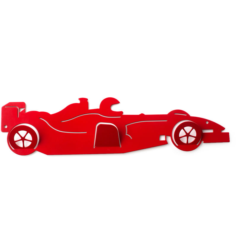 REI - Perchero Pared Coche Formula 1 con 3 Colgadores | Estilo Infantil Juvenil | Fabricado en Acero | Acabado en Fórmula 1 | Gran Capacidad de Carga
REI - Perchero Pared Coche Formula 1 con 3 Colgadores | Estilo Infantil Juvenil | Fabricado en Acero | Acabado en Fórmula 1 | Gran Capacidad de Carga
