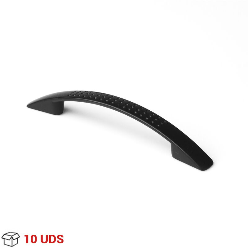 Tirador Asa Mueble | Estilo Decorativo | Fabricado en Zamak | Acabado en Negro Mate | Distancia Entrepuntos: 128 mm | Medidas 280*134*57 mm | Sistema
Tirador Asa Mueble | Estilo Decorativo | Fabricado en Zamak | Acabado en Negro Mate | Distancia Entrepuntos: 128 mm | Medidas 280*134*57 mm | Sistema