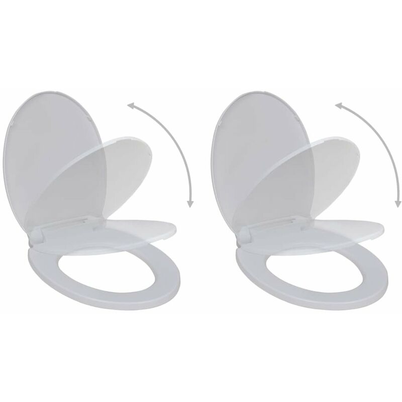 Asientos vater con tapas de cierre suave 2 uds plastico blanco
Asientos vater con tapas de cierre suave 2 uds plastico blanco