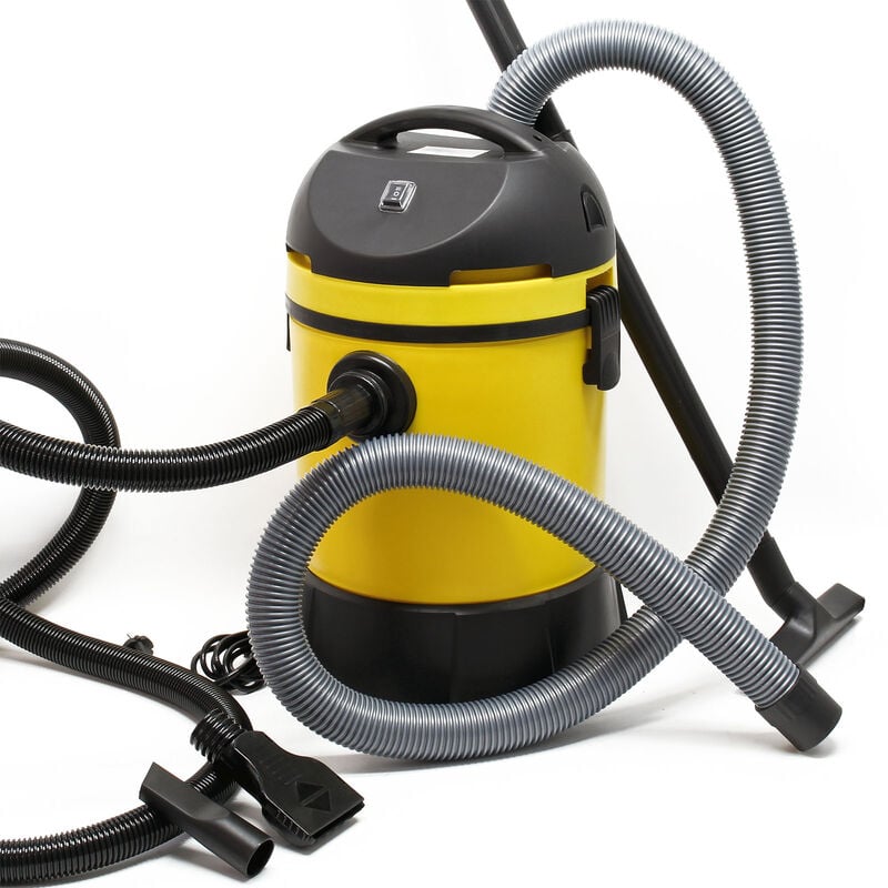 Aspirador seco húmedo 1400W con vaciado automático y depósito de 30L, incluye variedad de accesorios
Aspirador seco húmedo 1400W con vaciado automático y depósito de 30L, incluye variedad de accesorios