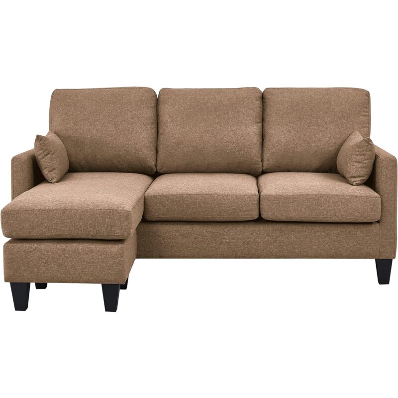 Astan Hogar Sofá Cama 3 Plazas con Chaise Longe Reversible y 2 cojines. Apertura Click-Clack. Tapizado Tela Chocolate
Astan Hogar Sofá Cama 3 Plazas con Chaise Longe Reversible y 2 cojines. Apertura Click-Clack. Tapizado Tela Chocolate