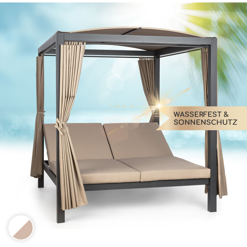 Blumfeldt - Eremitage Double XL Tumbona para 2 personas Marco de aluminio Toldo Cortinas
Blumfeldt - Eremitage Double XL Tumbona para 2 personas Marco de aluminio Toldo Cortinas