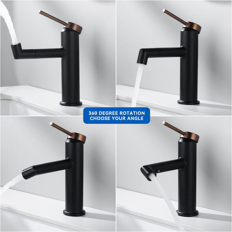 Grifo de Lavabo con 2 Funciones Ducha Extraíble 40cm Monomando Grifería de Baño para Agua Fria y Caliente - Lonheo
Grifo de Lavabo con 2 Funciones Ducha Extraíble 40cm Monomando Grifería de Baño para Agua Fria y Caliente - Lonheo
