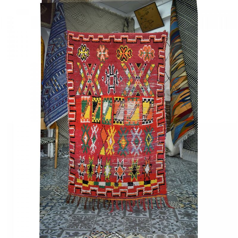 Auténtica alfombra bereber Boucouching Bo Alfombra Salón de la alfombra principal Salón o habitación en UnAmourDeTapis - Multicolore
Auténtica alfombra bereber Boucouching Bo Alfombra Salón de la alfombra principal Salón o habitación en UnAmourDeTapis - Multicolore