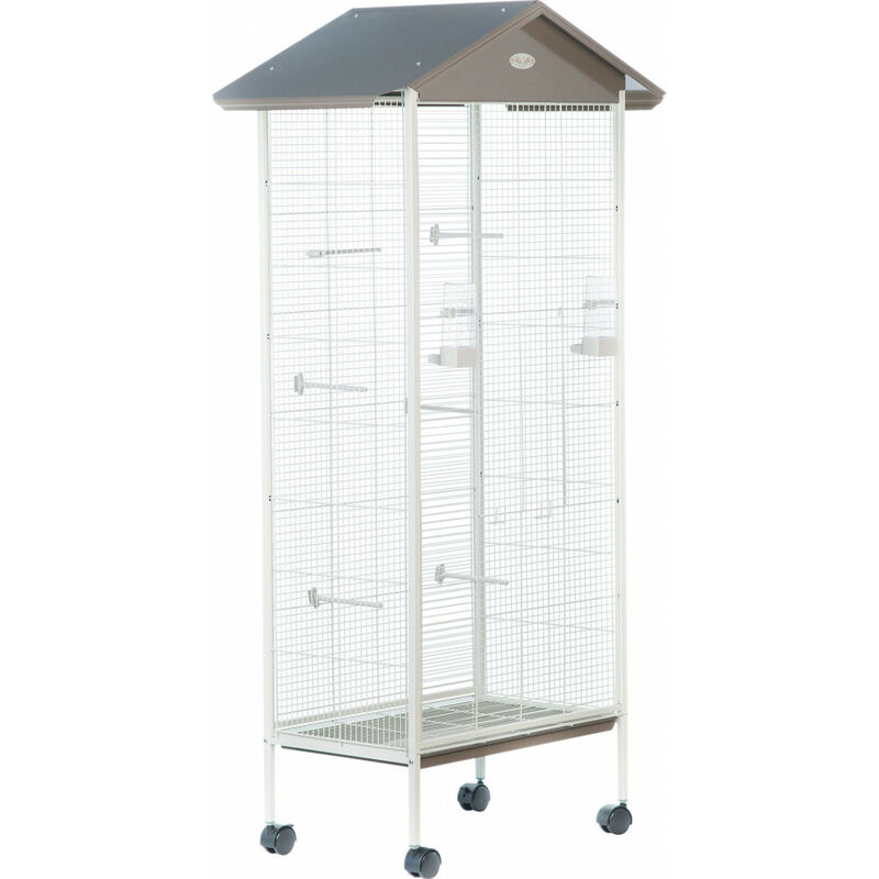 Zolux - Aviario Arabesque Jeanne 78. Dimensión de color gris topo: 78 x 48 x 156 cm . para las aves.
Zolux - Aviario Arabesque Jeanne 78. Dimensión de color gris topo: 78 x 48 x 156 cm . para las aves.
