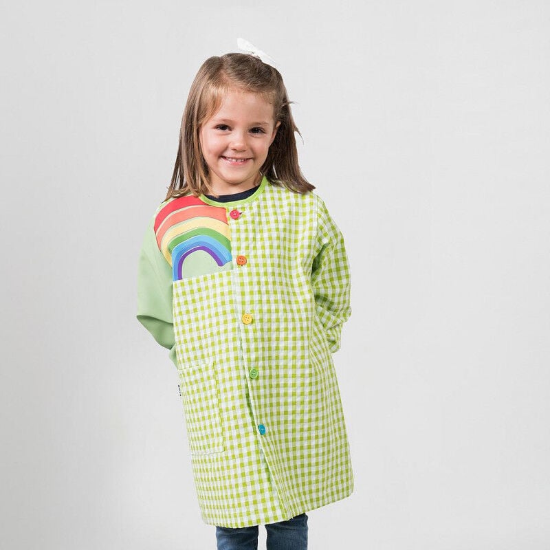 Babi infantil antibacteriano abierto con botones GARY'S Estampado Arcoíris | Pistacho - 2
Babi infantil antibacteriano abierto con botones GARY'S Estampado Arcoíris | Pistacho - 2
