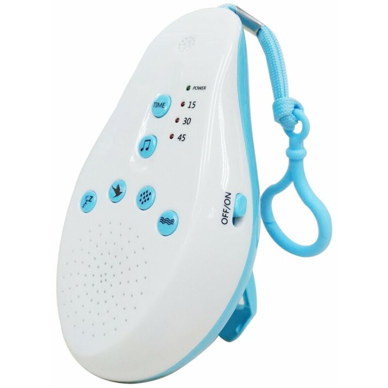 Baby Sleep Chupetes Maquina de sonido Sensor de voz de registro de ruido blanco para viajes de oficina en casa Azul
Baby Sleep Chupetes Maquina de sonido Sensor de voz de registro de ruido blanco para viajes de oficina en casa Azul