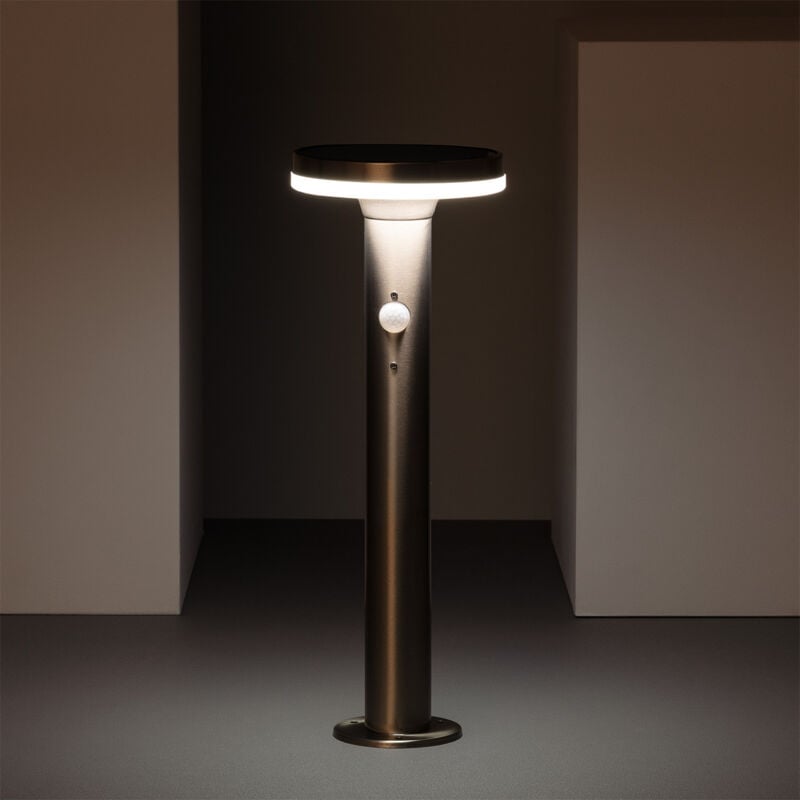Baliza LED Solar Helios Inox con Detector de Movimiento PIR 45cm Blanco Cálido 2800K - 3200K - Blanco Cálido 2800K - 3200K - Iluzzia
Baliza LED Solar Helios Inox con Detector de Movimiento PIR 45cm Blanco Cálido 2800K - 3200K - Blanco Cálido 2800K - 3200K - Iluzzia