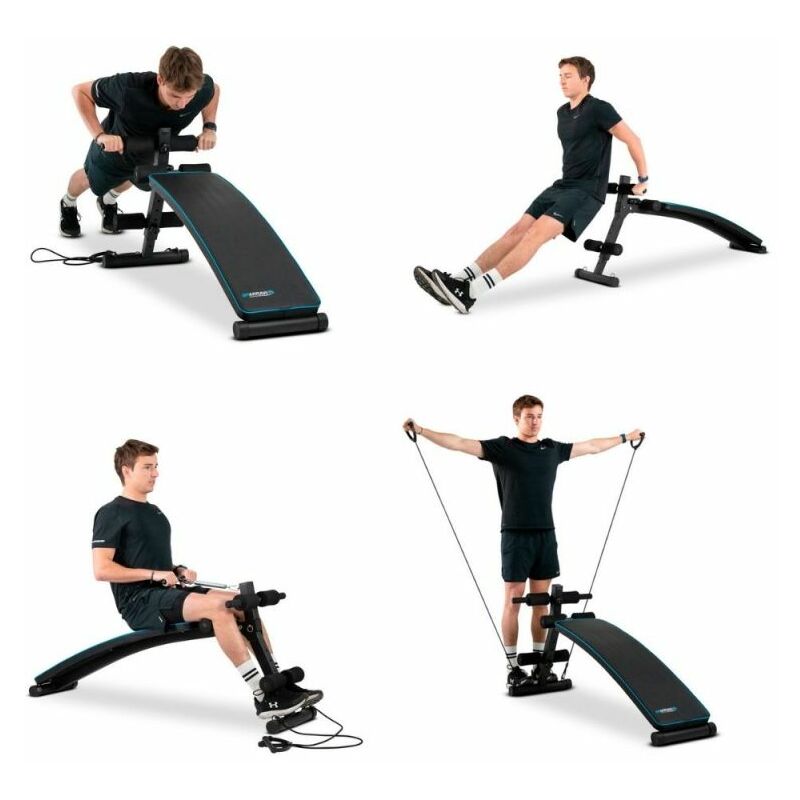 Sparraw - Banco de Musculacion ARTEMIS Multifuncion con correas de resistencia y altura ajustable - Negro
Sparraw - Banco de Musculacion ARTEMIS Multifuncion con correas de resistencia y altura ajustable - Negro