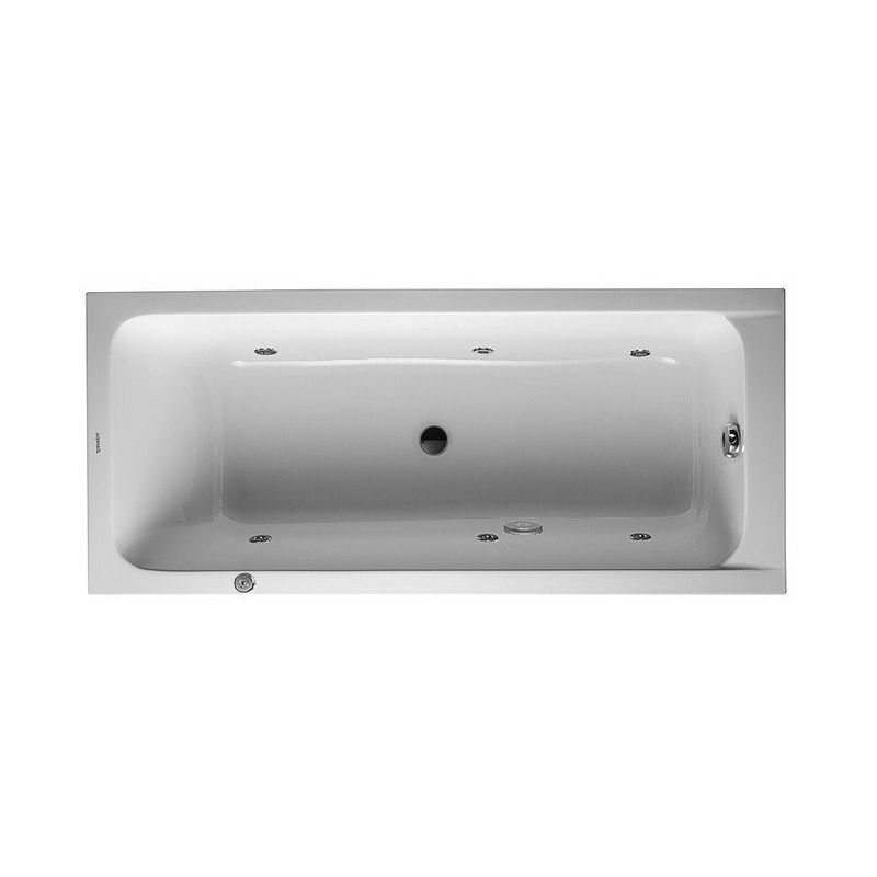 Duravit - Bañera Bañera de hidromasaje rectangular D-CODE 120 l 170x75 blanco 1 RS Jet Project
Duravit - Bañera Bañera de hidromasaje rectangular D-CODE 120 l 170x75 blanco 1 RS Jet Project
