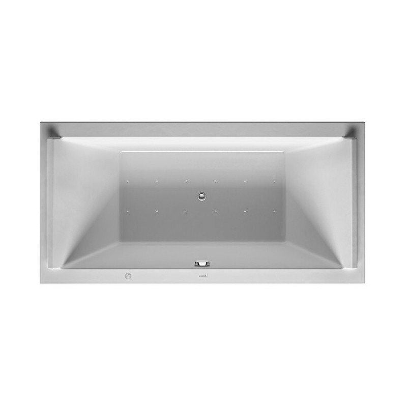 Duravit - Bañera Bañera de hidromasaje rectangular STARCK 212 l 180x90 blanco, 2 limas Air-Syst
Duravit - Bañera Bañera de hidromasaje rectangular STARCK 212 l 180x90 blanco, 2 limas Air-Syst
