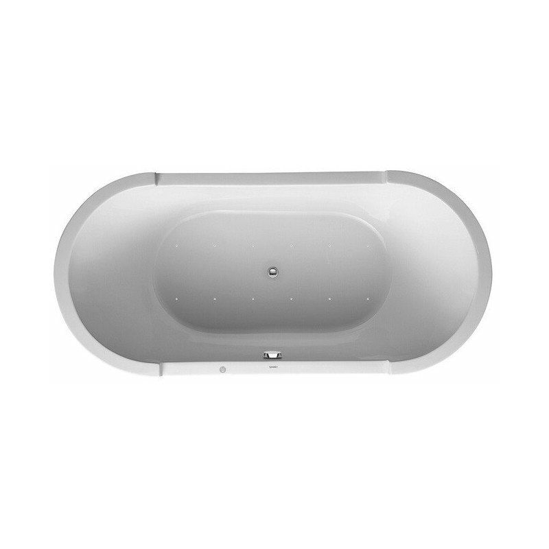 Duravit - Bañera de hidromasaje ovalada STARCK 225 l 190x90 blanco, 2 respaldos Combi-Syst L
Duravit - Bañera de hidromasaje ovalada STARCK 225 l 190x90 blanco, 2 respaldos Combi-Syst L