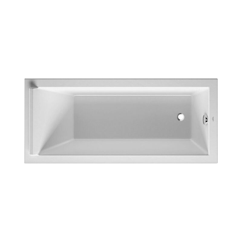 Duravit Ag - Bañera rectangular Duravit Starck 170x75cm, un respaldo inclinado, 700335, versión empotrada - 700335000000000
Duravit Ag - Bañera rectangular Duravit Starck 170x75cm, un respaldo inclinado, 700335, versión empotrada - 700335000000000