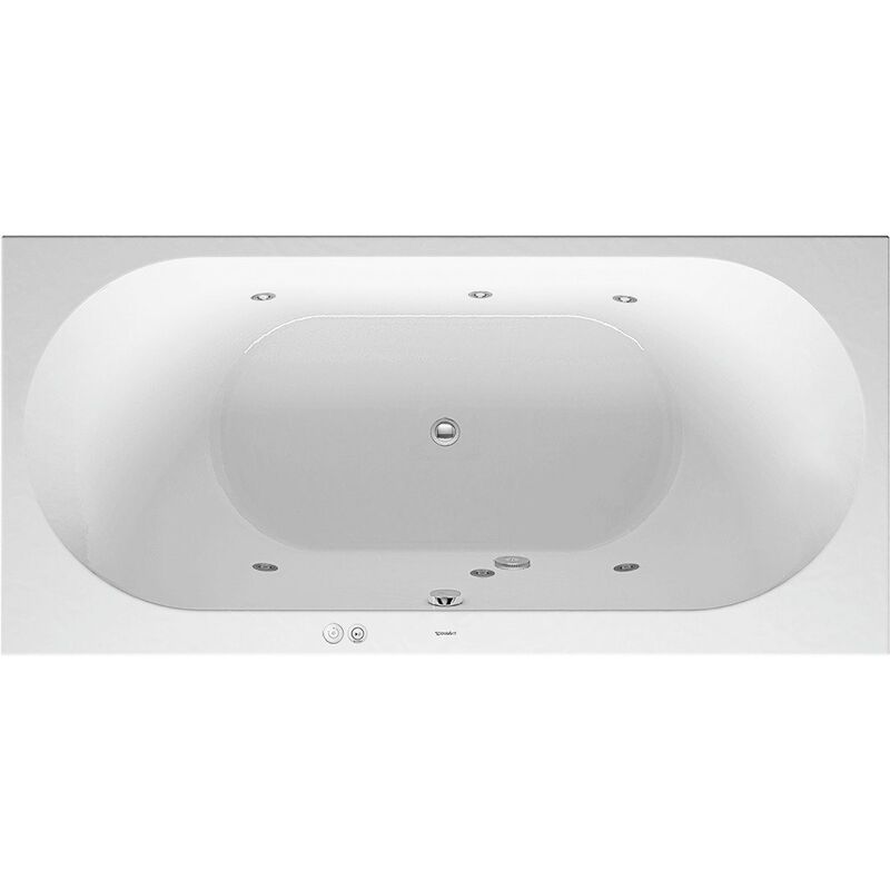Baño de hidromasaje Duravit Darling New 1900x900mm, versión empotrada o para revestimiento de bañera, 2 inclinaciones traseras, marco y desagüe y
Baño de hidromasaje Duravit Darling New 1900x900mm, versión empotrada o para revestimiento de bañera, 2 inclinaciones traseras, marco y desagüe y
