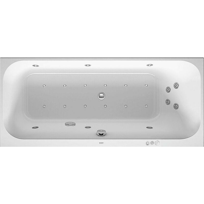 Baño de hidromasaje Duravit Happy D.2 1700x750mm, versión empotrada, con 1 respaldo inclinado hacia la derecha, marco, desagüe y rebosadero, Combi P
Baño de hidromasaje Duravit Happy D.2 1700x750mm, versión empotrada, con 1 respaldo inclinado hacia la derecha, marco, desagüe y rebosadero, Combi P