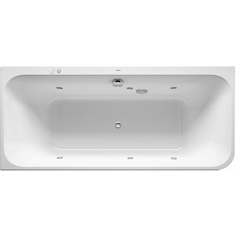 Baño de hidromasaje Duravit Happy D.2 1800x800mm, esquina izquierda, 2 vertientes traseras, revestimiento acrílico moldeado, marco, desagüe y
Baño de hidromasaje Duravit Happy D.2 1800x800mm, esquina izquierda, 2 vertientes traseras, revestimiento acrílico moldeado, marco, desagüe y