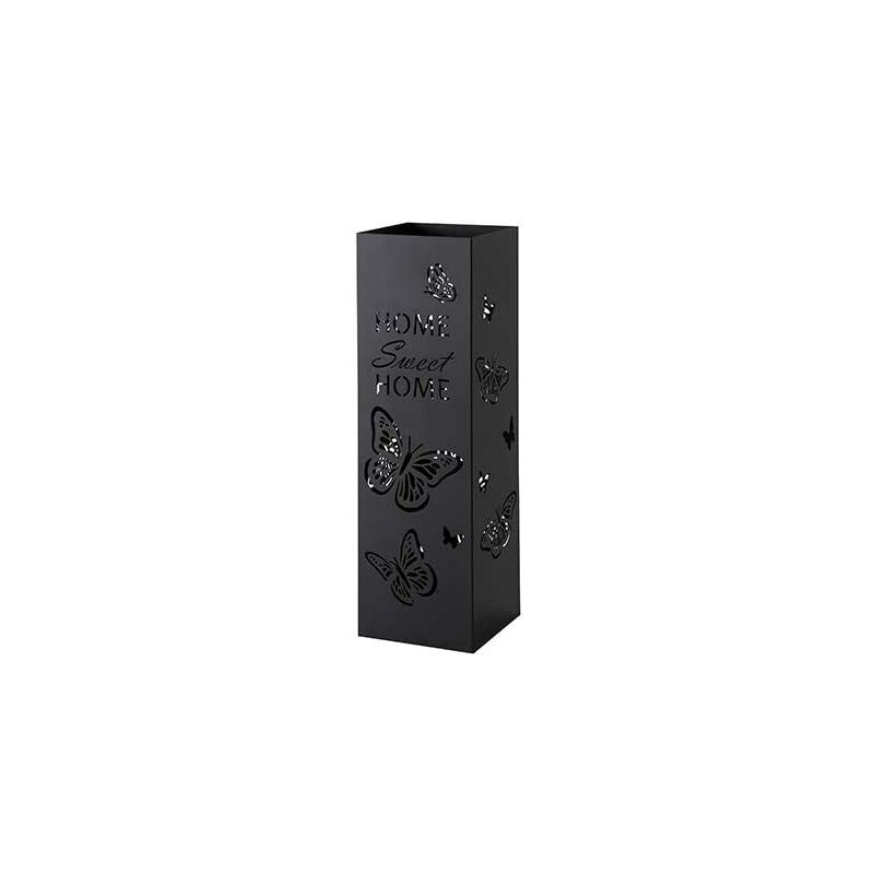 Baroni Inicio Paraguas Soporte Moderno Design Soporte de paraguas de metal con mariposas 2 Gancini y Pan de drenaje extraíble 15,5x15.5x49 cm negro
Baroni Inicio Paraguas Soporte Moderno Design Soporte de paraguas de metal con mariposas 2 Gancini y Pan de drenaje extraíble 15,5x15.5x49 cm negro