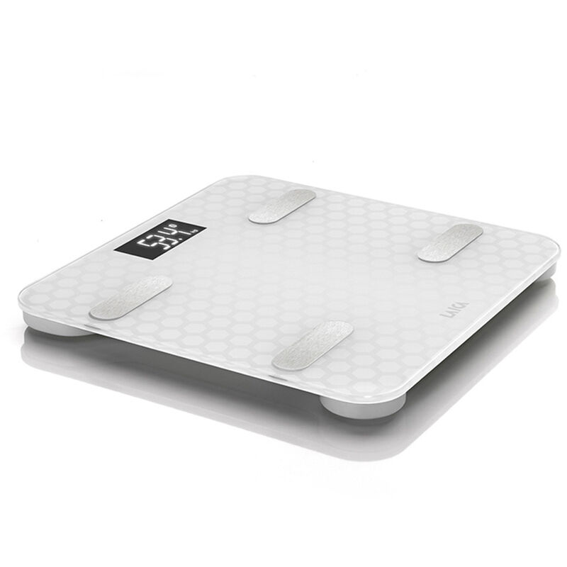Bascula bluetooth y calculo de la composición corporal smart color blanco 180kg ps7011 - Laica
Bascula bluetooth y calculo de la composición corporal smart color blanco 180kg ps7011 - Laica
