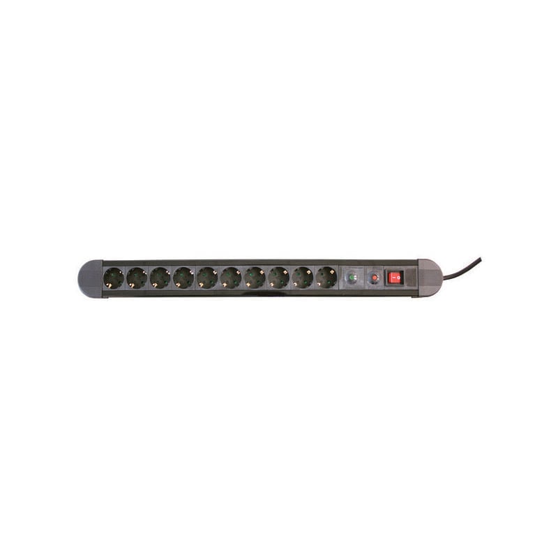 Base 10 tomas con protector de sobrecargas y sobretensiones Negra Electro DH 36.260 8430552121823
Base 10 tomas con protector de sobrecargas y sobretensiones Negra Electro DH 36.260 8430552121823