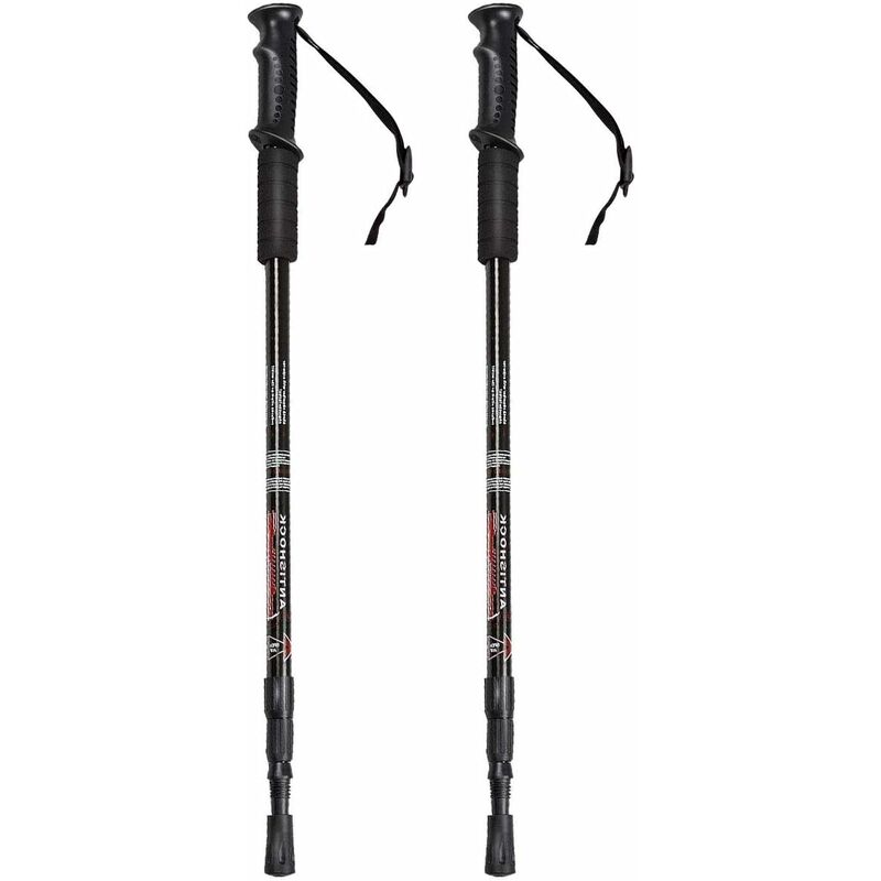 Bastones de Caminata de Aleación de Aluminio Bastones de Senderismo Telescópicos Bastones de Trekking 1 Par Altura Ajustable 65-135cm
Bastones de Caminata de Aleación de Aluminio Bastones de Senderismo Telescópicos Bastones de Trekking 1 Par Altura Ajustable 65-135cm
