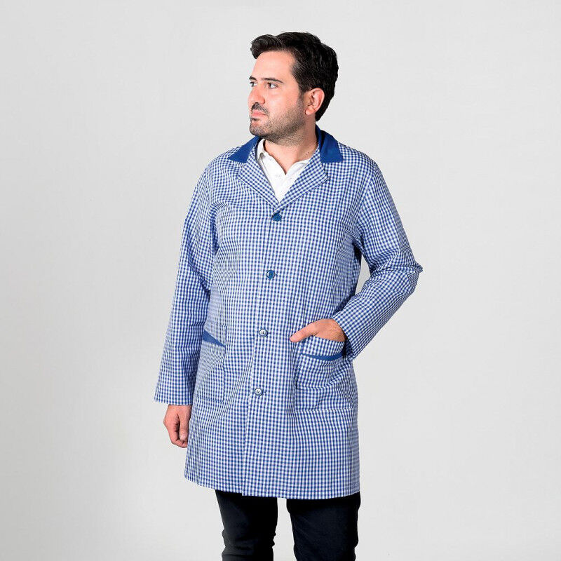 Bata para hombre de manga larga en vichy antibacteriano GARY'S Martín | XXL - Azulina
Bata para hombre de manga larga en vichy antibacteriano GARY'S Martín | XXL - Azulina