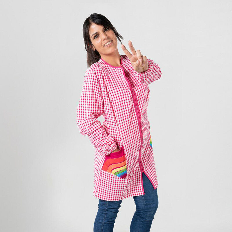 Bata de mujer manga larga con cierre de cremallera GARY'S en bambula antibacteriano | XS - Fucsia
Bata de mujer manga larga con cierre de cremallera GARY'S en bambula antibacteriano | XS - Fucsia