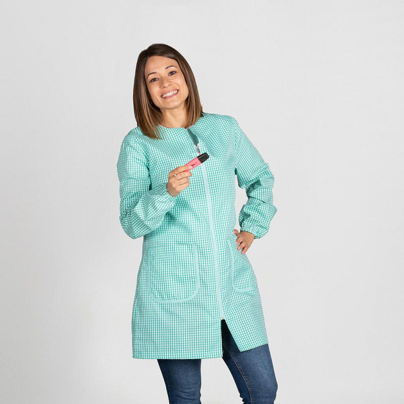 Bata de maestra manga larga en vichy antibacteriano aguamarina GARY'S Lorena | S - Aguamarina
Bata de maestra manga larga en vichy antibacteriano aguamarina GARY'S Lorena | S - Aguamarina