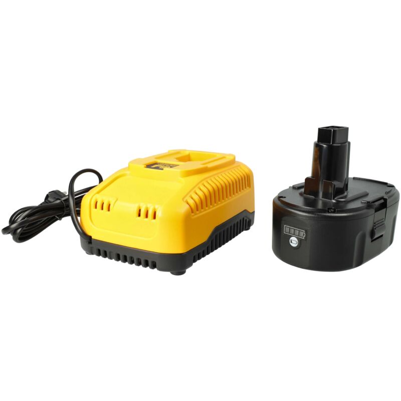 Batería + cargador marca 4000mAh (18V) para herramientas Dewalt DC011, DC012, DC013 sustituye DC9180. - Vhbw
Batería + cargador marca 4000mAh (18V) para herramientas Dewalt DC011, DC012, DC013 sustituye DC9180. - Vhbw