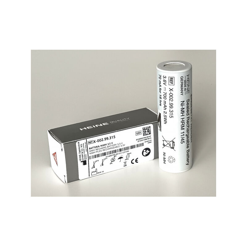 Batería Heine HRM 11/45 oftalmoscopio BETA X - 002.99.382 
Batería Heine HRM 11/45 oftalmoscopio BETA X - 002.99.382