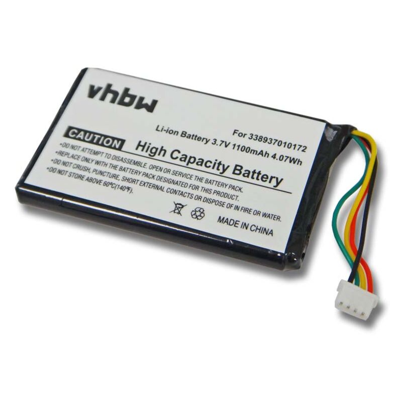BATERÍA LI-ION 1100mAh compatible con MAGELLAN MAESTRO 3000, 3100, 3140, 3200, 3210, 3220, 3225, 3250 sustituye la batería 338937010172
BATERÍA LI-ION 1100mAh compatible con MAGELLAN MAESTRO 3000, 3100, 3140, 3200, 3210, 3220, 3225, 3250 sustituye la batería 338937010172