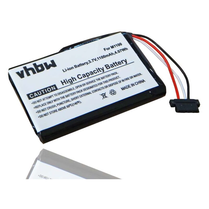 BATERÍA LI-ION 1100mAh compatible con NAVMAN Spirit V505 TV entre otros sustituye los modelos de baterías M1100, 338937010183
BATERÍA LI-ION 1100mAh compatible con NAVMAN Spirit V505 TV entre otros sustituye los modelos de baterías M1100, 338937010183