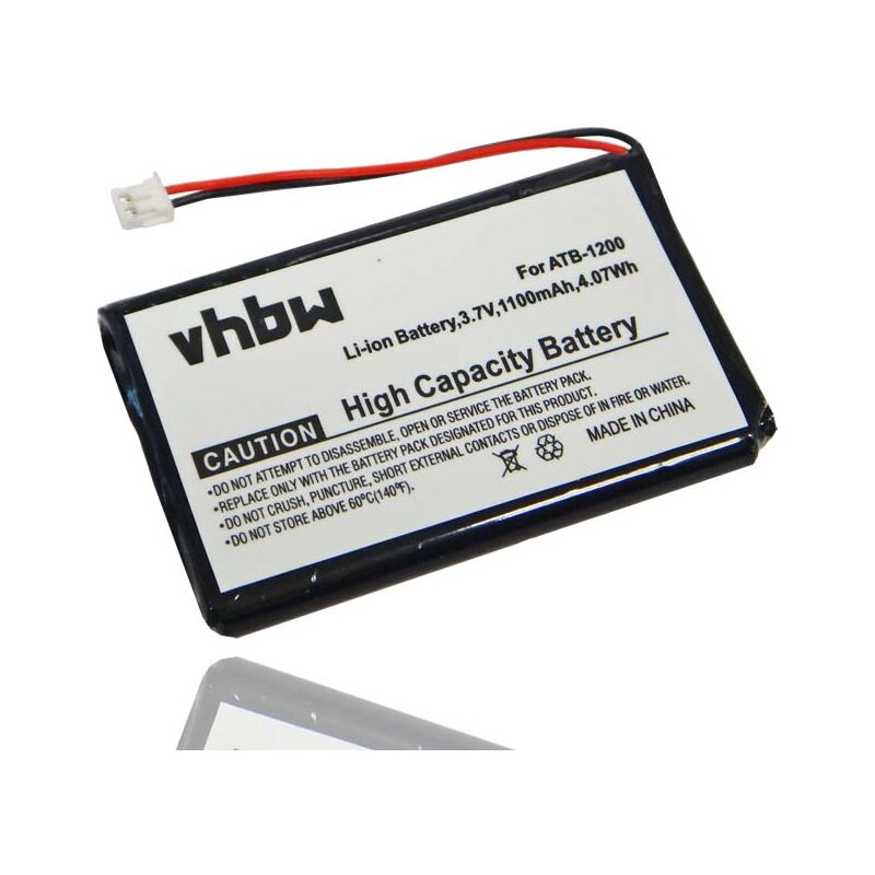 Batería recargable compatible con RTI T1, T2+, T2B, T2C, T2Cs, T3 mando a distancia, control remoto (1.100 mAh, 3,7 V, Li-Ion) - Vhbw
Batería recargable compatible con RTI T1, T2+, T2B, T2C, T2Cs, T3 mando a distancia, control remoto (1.100 mAh, 3,7 V, Li-Ion) - Vhbw