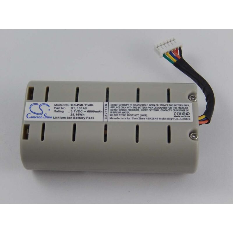 Batería vhbw Li-Ion 6800mAh (3.7V) para radio digital Pure D240, Evoke D2, One Mini, One Mini Series II, One Mini Union Jack, VL-61114 como B1, 101A0.
Batería vhbw Li-Ion 6800mAh (3.7V) para radio digital Pure D240, Evoke D2, One Mini, One Mini Series II, One Mini Union Jack, VL-61114 como B1, 101A0.